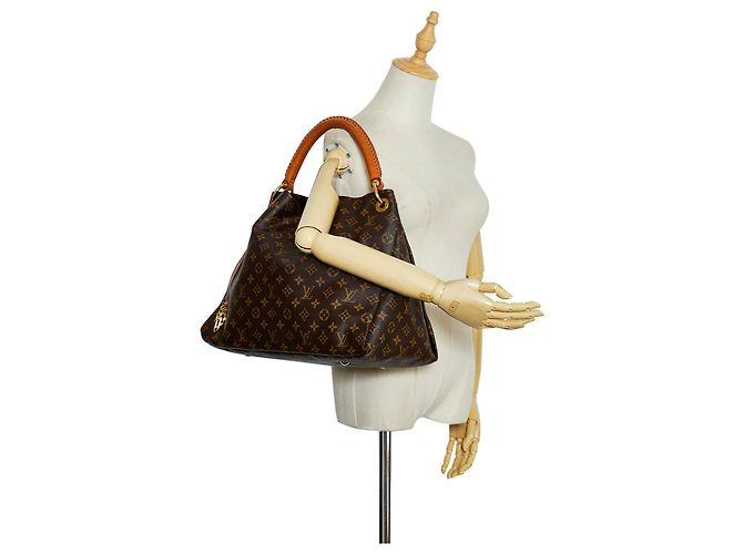 Louis Vuitton Brown Monogram Artsy MM Marron - vue 11