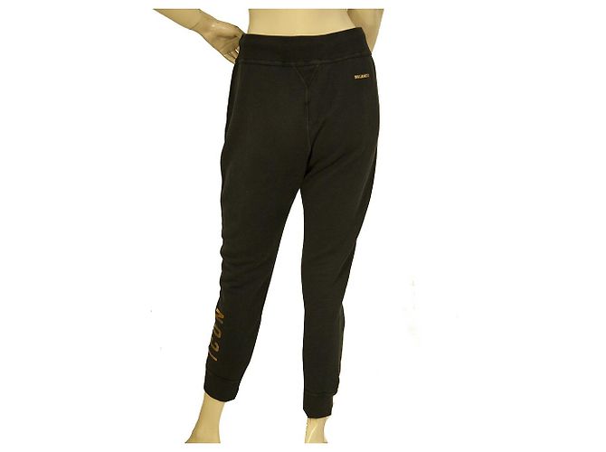 Dsquared2 Schwarze „Icon“ Jogginghose Sport Lounge Crop Hose Hose Größe XS - Ansicht 2