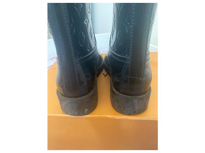Stivaletti Louis Vuitton in pelle nera Nero - vista 5