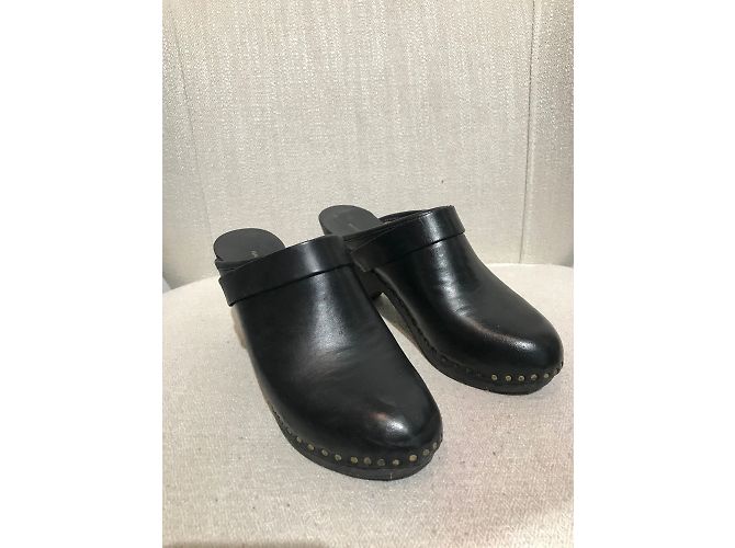 ISABEL MARANT Mules & sabots T.UE 36 cuir de vachette - vue 2