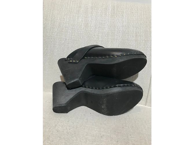 ISABEL MARANT Mules & sabots T.UE 36 cuir de vachette - vue 5
