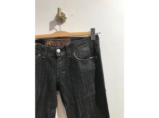 NOTIFY Jeans T.US 28 Cotone Grigio - vista 2