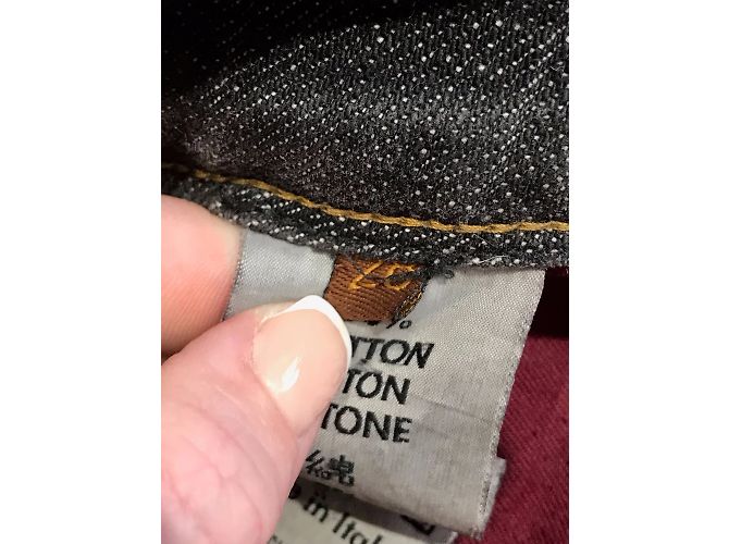 NOTIFY Jeans T.US 28 Cotone Grigio - vista 5
