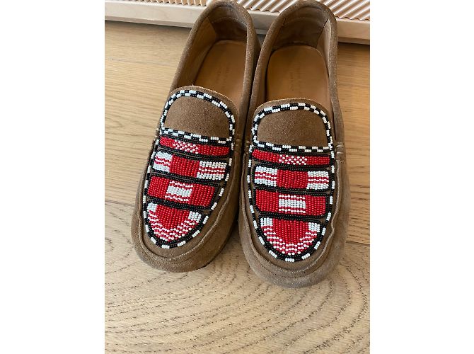 ISABEL MARANT Mules e zoccoli T.EU 35 Camoscio Cammello - vista 4