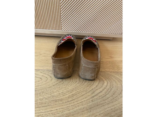 ISABEL MARANT Mules e zoccoli T.EU 35 Camoscio Cammello - vista 5