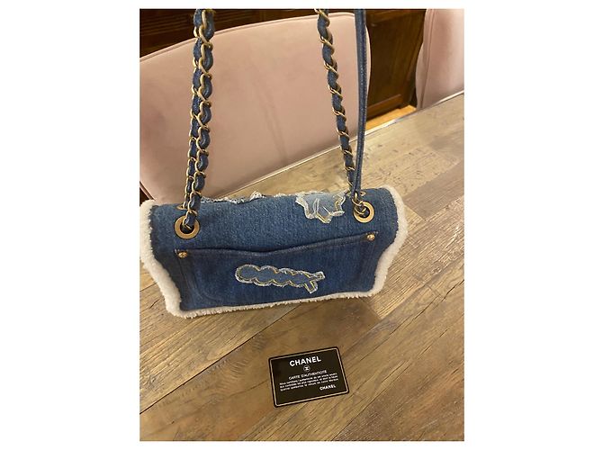 Chanel Handtaschen Blau - Ansicht 4