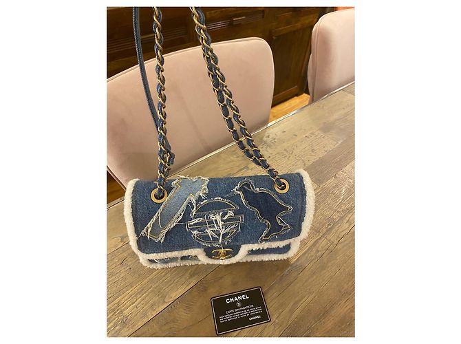 Chanel Handtaschen Blau - Ansicht 7
