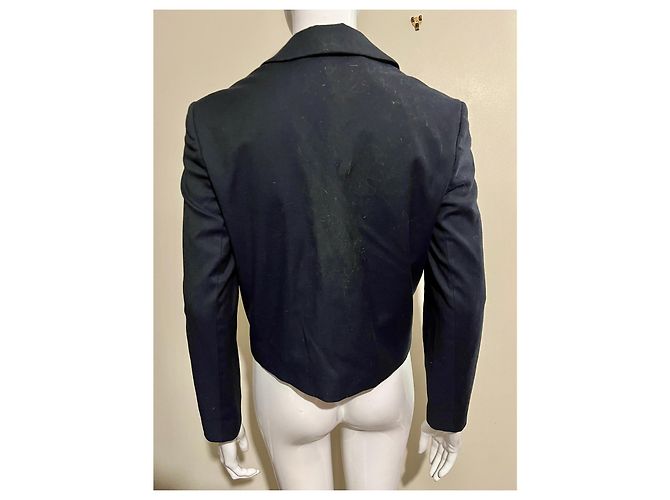 Mulberry Vintage-Militärjacke, Maulbeere Schwarz - Ansicht 3