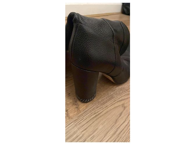Botas Michael Kors de piel negra con tacón alto Negro - vista 3