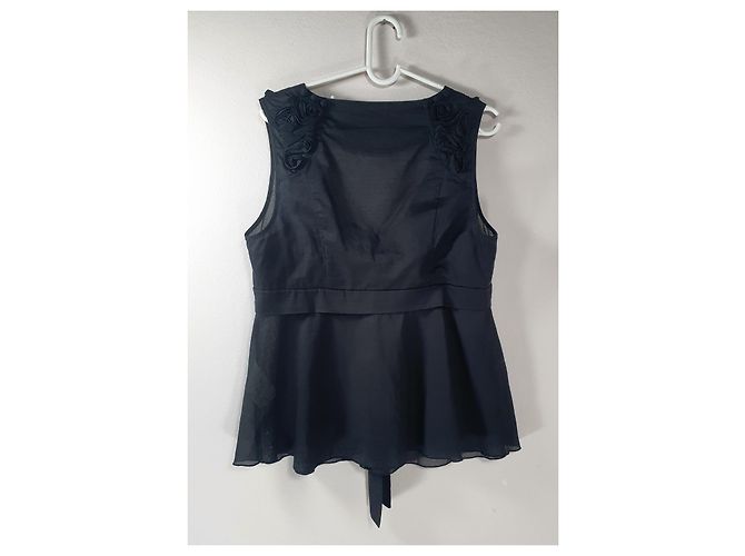 Top Steffen Schraut Negro de Algodón - vista 4