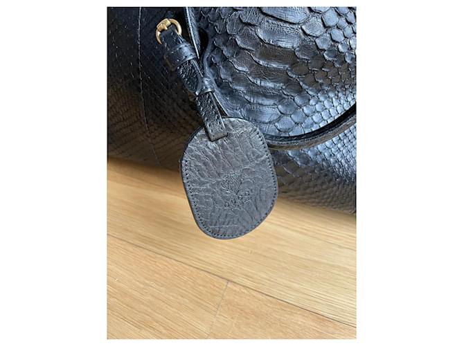 Gucci cabas en python GG Running Noir - vue 12