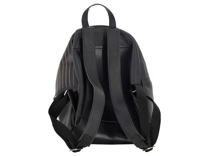 Mochila Brunello Cucinelli Monili em couro preto com contas de cobre - vista 2