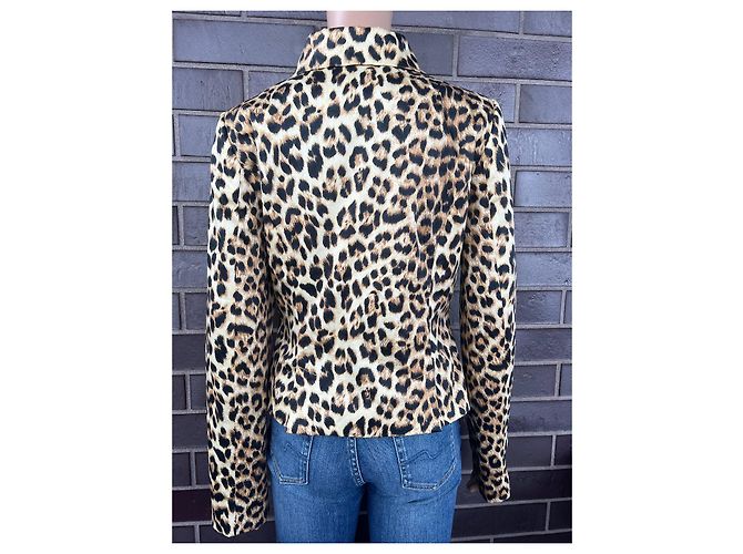 Blazer leopardato Donna By Hallhuber Nero Beige - vista 2