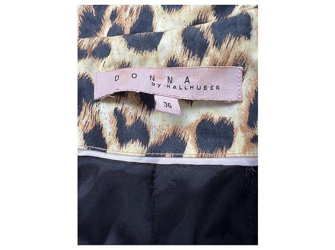 Blazer leopardato Donna By Hallhuber Nero Beige - vista 3
