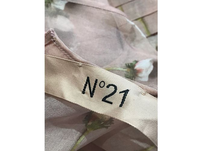 N°21 Kleider T.International M Synthetisch Pink - Ansicht 4