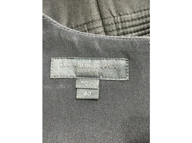 Vestidos BURBERRY T.International S Algodón Azul - vista 4