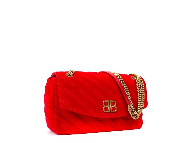 BB Round BALENCIAGA Sacs à main T.  chiffon - vue 2