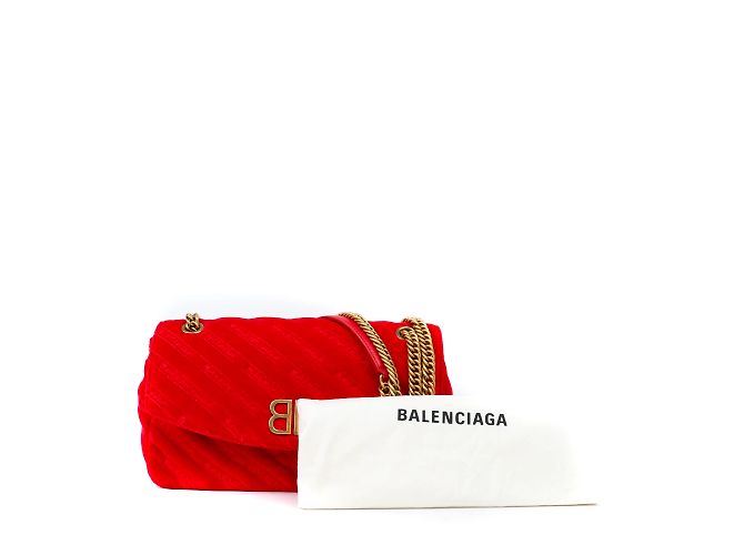 BB Round BALENCIAGA Sacs à main T.  chiffon - vue 8