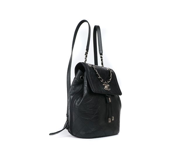 Timeless CHANEL Zaini T.  vacchetta Nero - vista 2