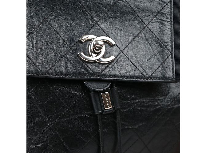 Timeless CHANEL Zaini T.  vacchetta Nero - vista 6