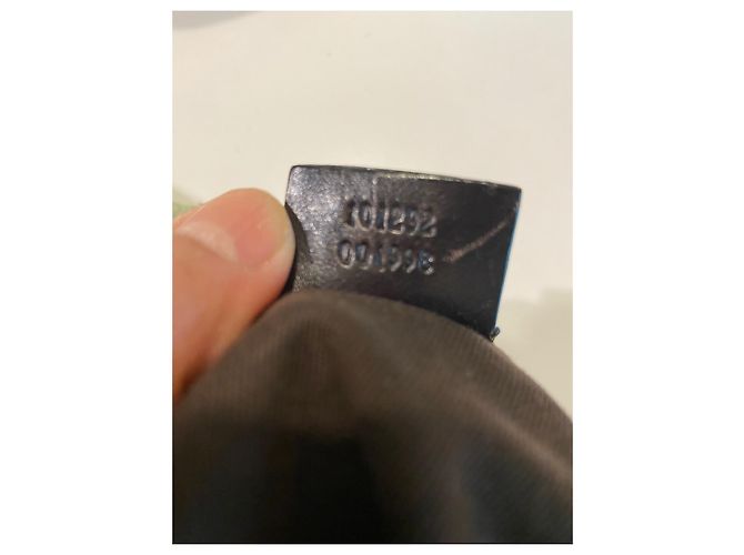 Borsa hobo Gucci monogramma GG tela marrone - vista 2
