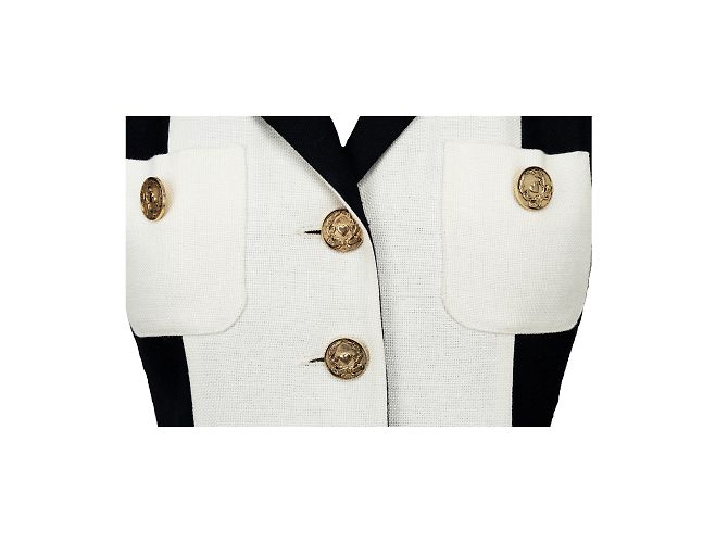 Completo giacca e gonna Moschino Cheap and Chic Bianco - vista 13