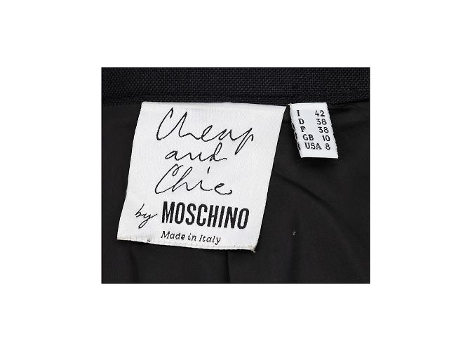 Completo giacca e gonna Moschino Cheap and Chic Bianco - vista 14