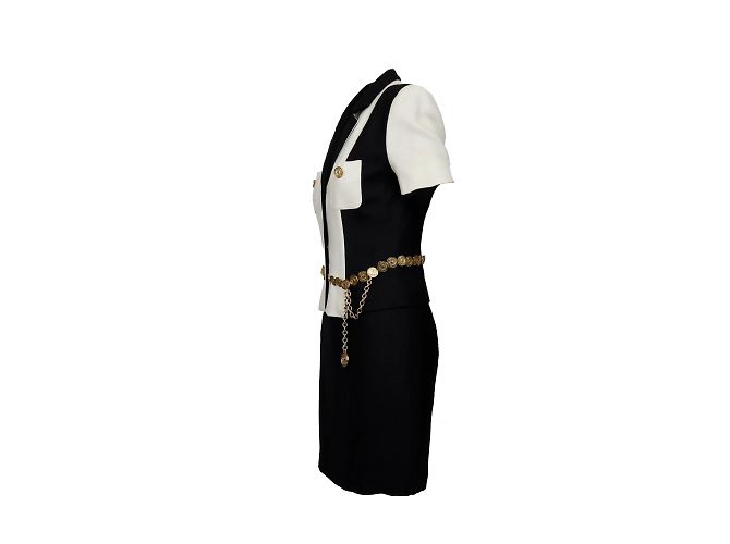 Completo giacca e gonna Moschino Cheap and Chic Bianco - vista 2