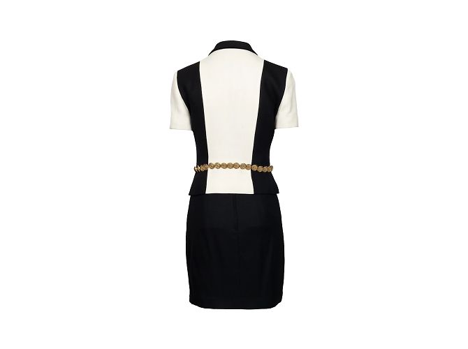 Completo giacca e gonna Moschino Cheap and Chic Bianco - vista 3