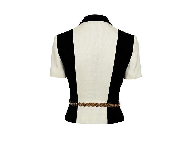 Completo giacca e gonna Moschino Cheap and Chic Bianco - vista 5