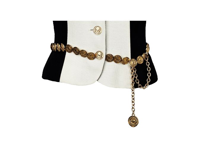 Completo giacca e gonna Moschino Cheap and Chic Bianco - vista 9