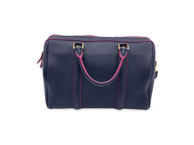 Louis Vuitton Borsa Sofia Coppola SC PM in Pelle Blu e Fucsia - vista 3
