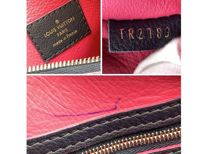 Louis Vuitton Borsa Sofia Coppola SC PM in Pelle Blu e Fucsia - vista 4