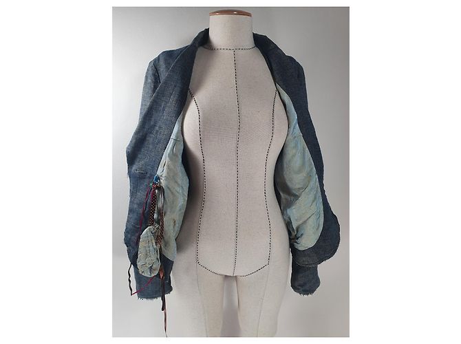 Blazer Hugo Boss in lino Taglia 40 Multicolore - vista 6