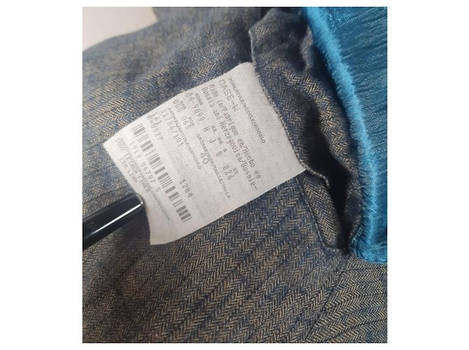 Blazer Hugo Boss in lino Taglia 40 Multicolore - vista 9
