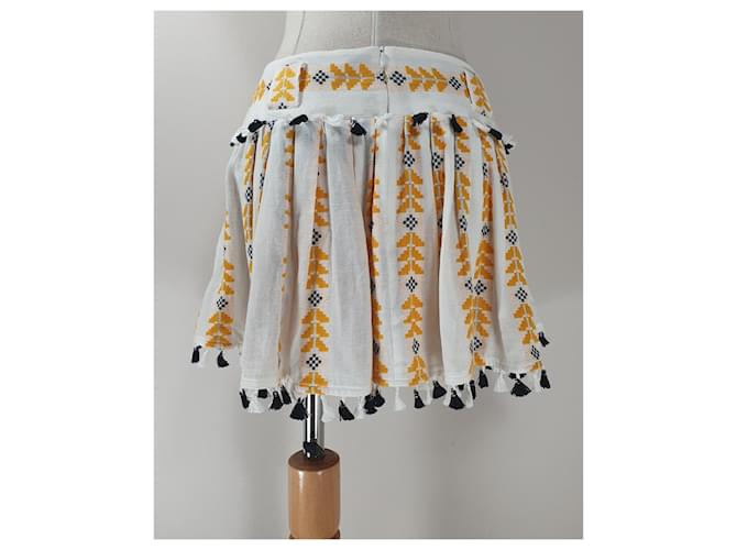 Autre Marque Minifalda de algodón Dodo Bar Or Multicolor - vista 3