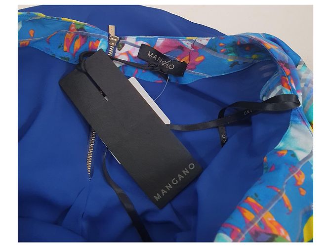 Abito Mangano Fantasia Multicolore - vista 6