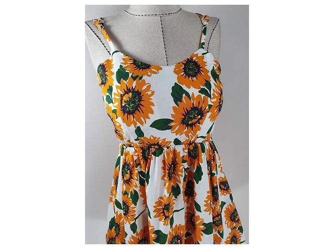 Day Birger & Mikkelsen Sonnenblumenkleid aus Polyester Mehrfarben - Ansicht 2