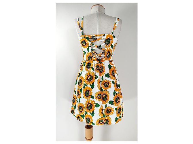 Day Birger & Mikkelsen Sonnenblumenkleid aus Polyester Mehrfarben - Ansicht 4