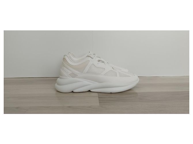 Baskets Msgm Blanches Synthétique Taille 40 - vue 2