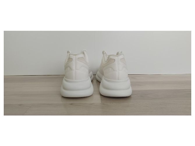 Baskets Msgm Blanches Synthétique Taille 40 - vue 4