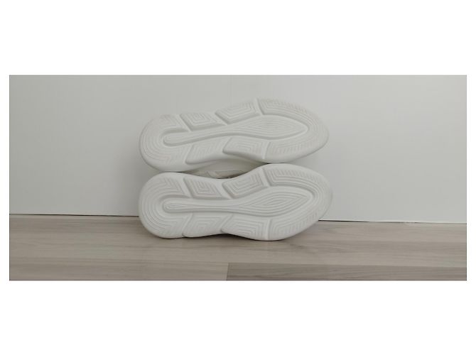 Baskets Msgm Blanches Synthétique Taille 40 - vue 8