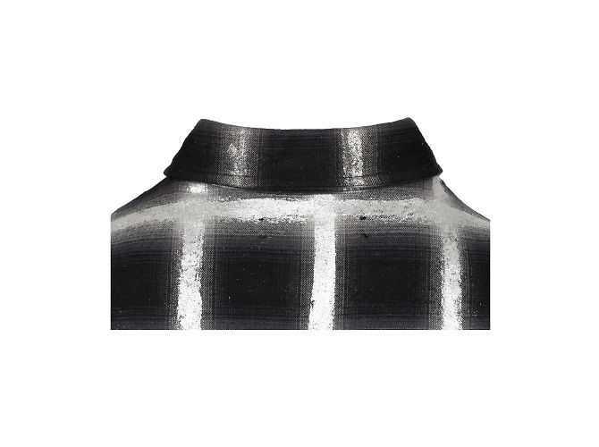 Camicia oversize a quadri con glitter Amiri Multicolore - vista 7