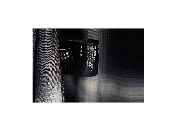Camicia oversize a quadri con glitter Amiri Multicolore - vista 9