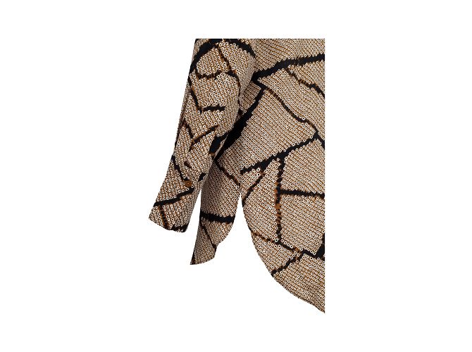 By Malene Birger Von Malene Birger bedruckte Seidenbluse Mehrfarben - Ansicht 3