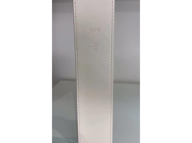LOUIS VUITTON Gürtelcm100Leder Metallisch - Ansicht 3