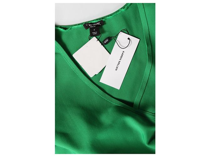 Vestido verde Karen Millen - vista 3