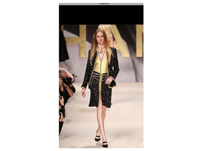 Chanel T.40 Hellgoldener Badeanzug - Ansicht 3