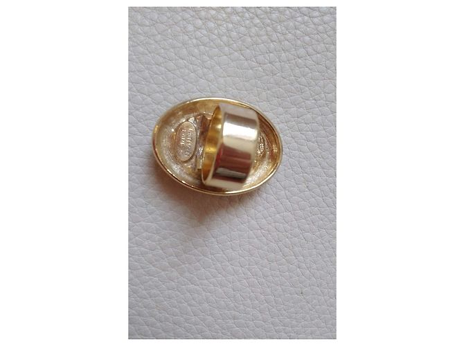Lanvin Lapis Lazuli Ring Oval Goldfarben Blau Golden - Ansicht 7