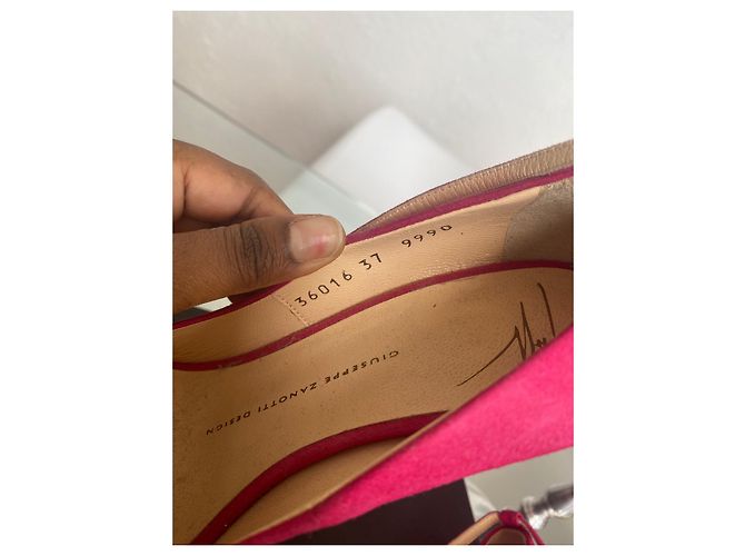 Décolleté rosa Giuseppe Zanotti Taglia 37 - vista 4